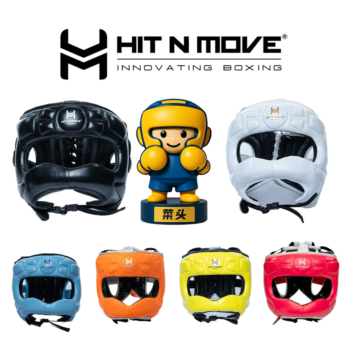 hitnmove器材头盔拳击新款上市拳击手套泰森拳套现货拳击泰拳格斗