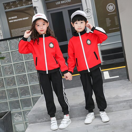幼儿园园服中小学生校服套装奥戴尔复合面料时尚个性套装亲子