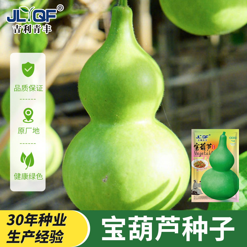 宝葫芦瓜种子食用菜葫芦可观赏可食用葫芦种籽酒葫芦厚肉早生易种,农用物资,蔬菜种子/种苗,淘宝优惠券,粉丝福利购,淘宝优惠卷