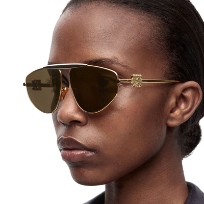 大框太阳镜金属架遮阳欧美风男女