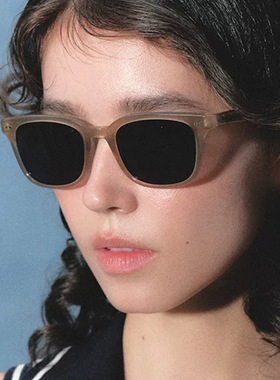 方形太阳眼镜女防紫外线墨镜