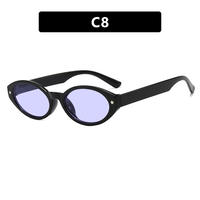 2026 Oval sunglasses Oval sunglasses women UV protection sunglasses sunburn small frame sunglasses thumbnail 8