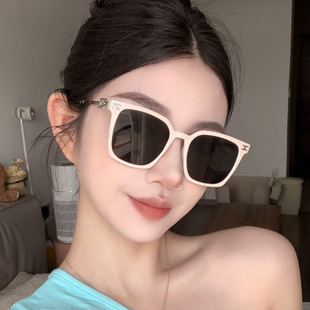 Square sunglasses方框太阳镜女Y2K甜辣风墨镜显脸小太阳眼镜潮流
