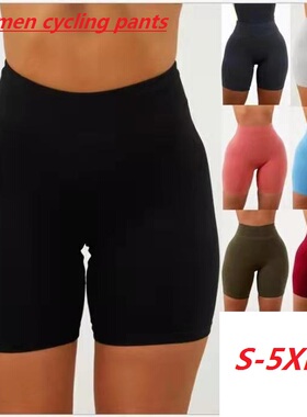 5XL leggings women tight elastic pants shorts plus cycling