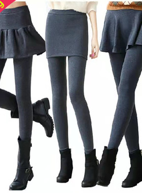 S-5XL Plus size women skirts leggings long pants大码打底裤女
