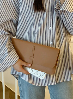 适用罗技K380键盘包苹果妙控键盘收纳袋便携防尘保护套无线蓝牙女