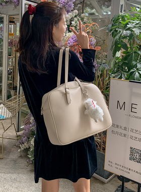 通勤电脑包女防震15.6寸适用华为matebook14戴尔联想苹果可爱简约