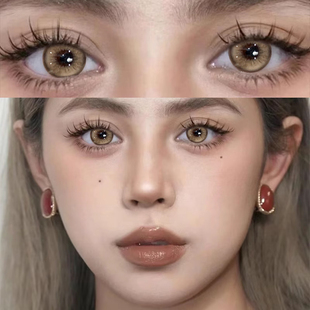 泰式 隐形眼镜TN 奶茶美瞳日抛30片拍照一次性棕色次抛10片官网正装