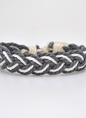 编织手链棉麻纯棉ins风简约风手
