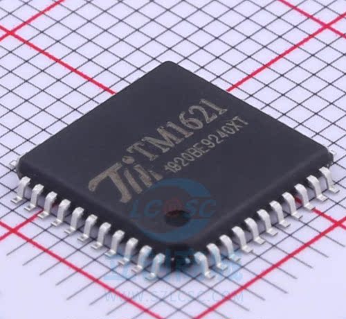 全新原装正品 TM1620 贴片LQFP-44 LED驱动 数码管驱动IC芯片