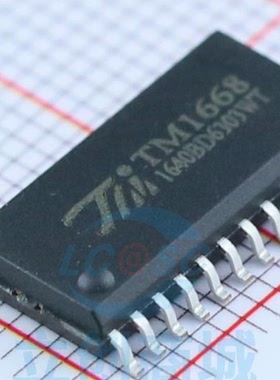 全新原装TM1668 贴片SSOP-24  SOP-24 直插SDIP-24 LED驱动IC芯片