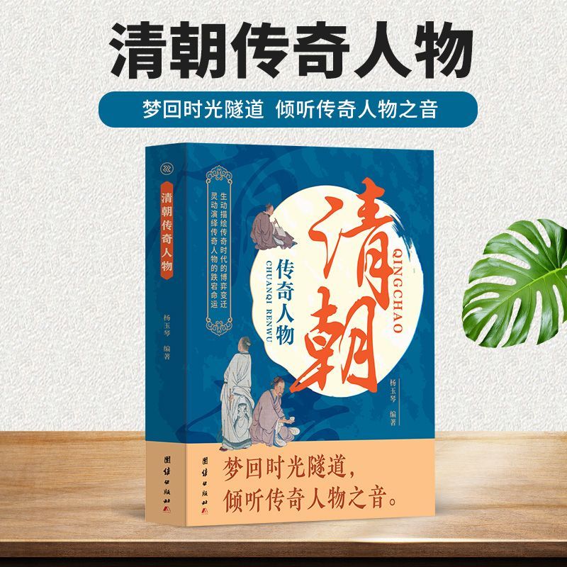 清朝传奇人物正版历史名人传记人物生平经历历史大事件介绍书籍