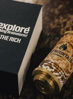 38explore联名oldmountain老山户外黄铜限定露营氛围灯38kt照明灯