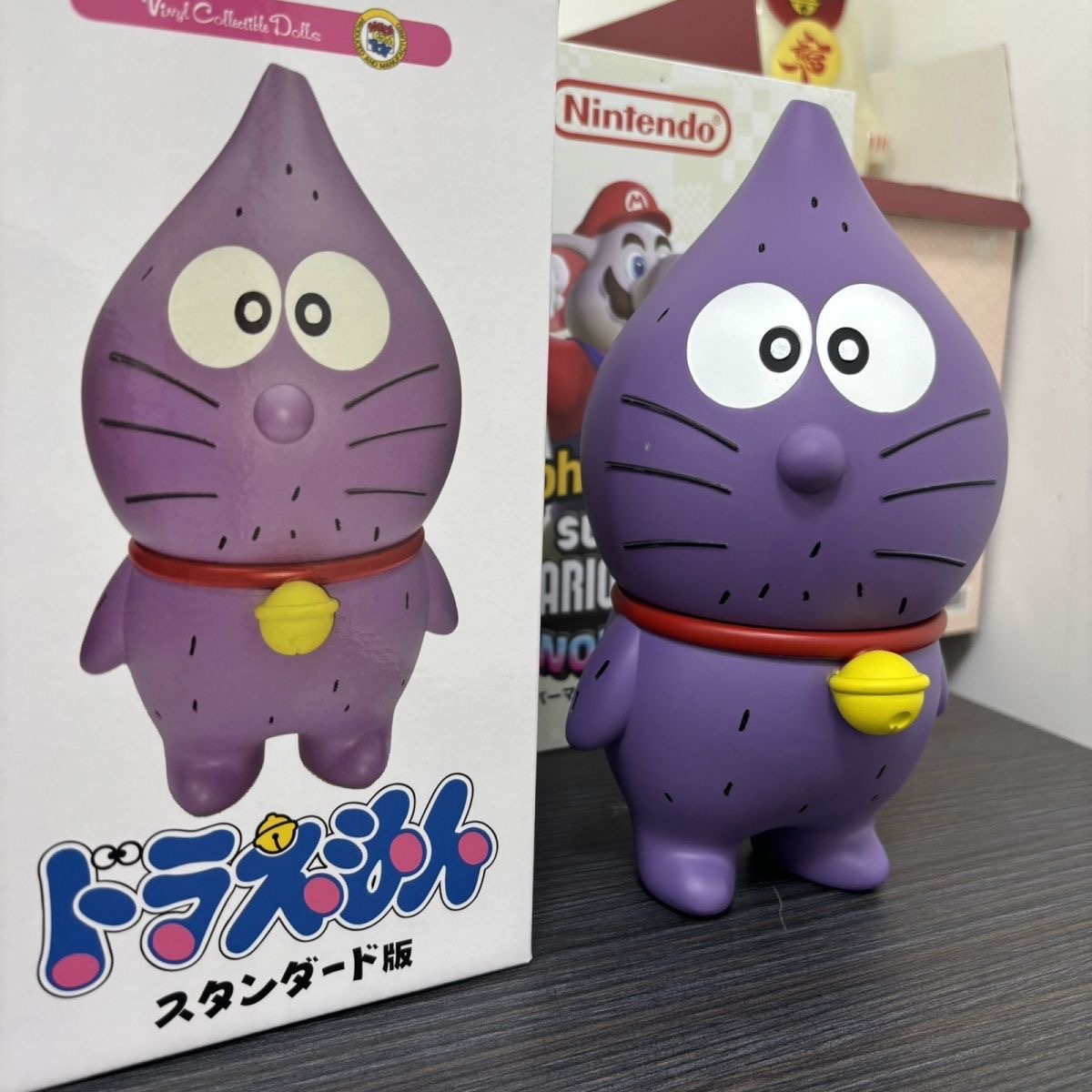 卡通紫薯哆啦A梦手办礼物摆件