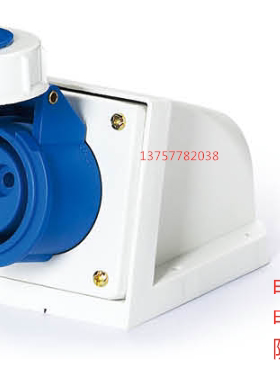 AJCEE防水工业插头AJ-1132 AJ-1232 16A32A航空连接器3芯明装插座