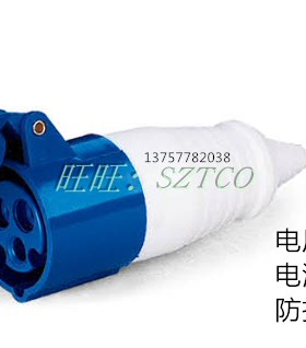 AJCEE防水工业插头插座AJ-213L AJ-223L 16A32A 3P3芯移动连接器
