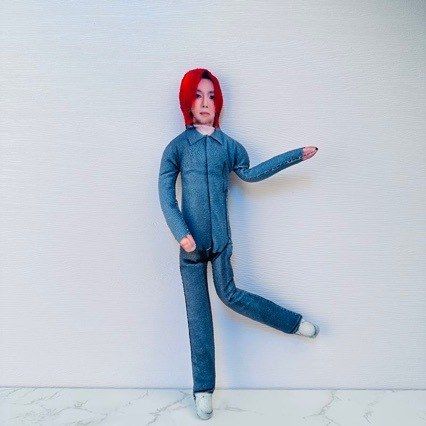 华晨宇抽象老鼠干创意玩偶时代少年团有铁丝骨架四肢分离棉花娃娃