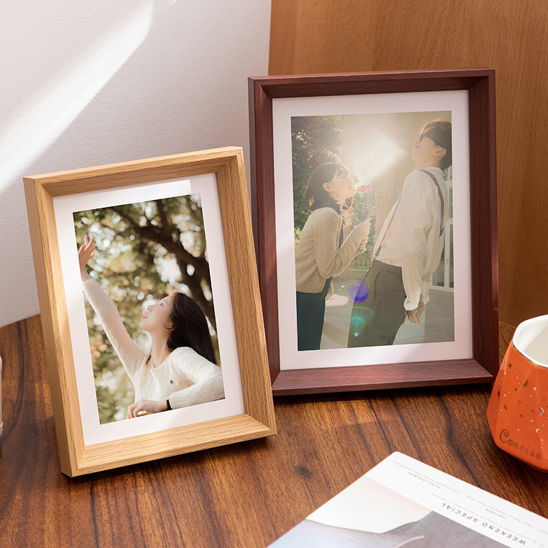 相框摆台洗照片做成相册高级感6寸7寸8加打印diy定制挂墙画框空框,家居饰品,相框/画框,淘宝优惠券,粉丝福利购,淘宝优惠卷
