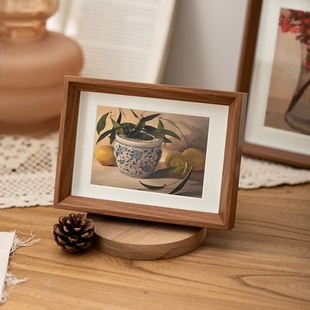 洗照片做成相框空框摆台高级感6寸7寸8寸照片框diy定制画框a4挂墙