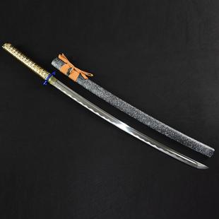 龙泉华影刀剑katana手工锻打碳钢日本剑影视冷兵器硬宝剑未开刃