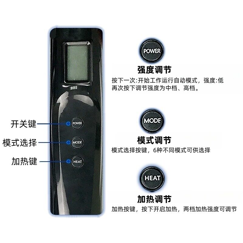 跨境跨境空气波膝盖按摩器电动气压美腿仪腿部按摩廋腿腿部