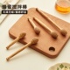 跨境跨境高端橄榄木蜂蜜棒蜂蜜卷实木取蜜器果酱无漆无蜡搅拌棒
