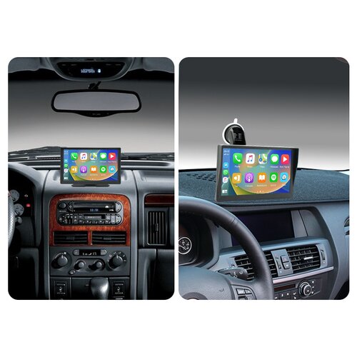 跨境跨境9/10寸汽车导航便携安卓无线carplay/ AutoMP5播放器