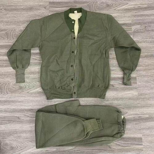 冬季87绒衣裤套装军绿色保暖