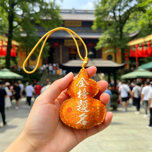 文创礼物金榜题名葫芦钥匙扣