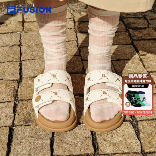 FILAFUSION斐乐拖鞋女子沙滩鞋