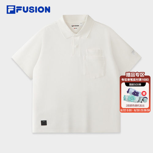 FILAFUSION斐乐潮牌短袖POLO