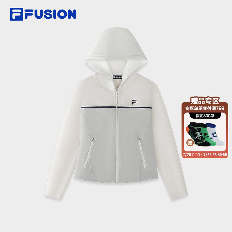 FILAFUSION斐乐潮牌梭织外套女