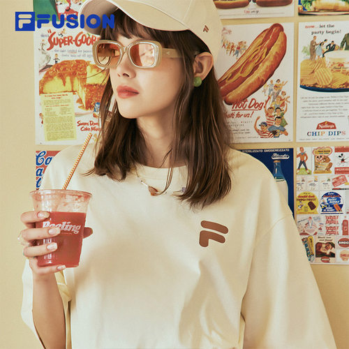 情侣款短袖衫FILAFUSION