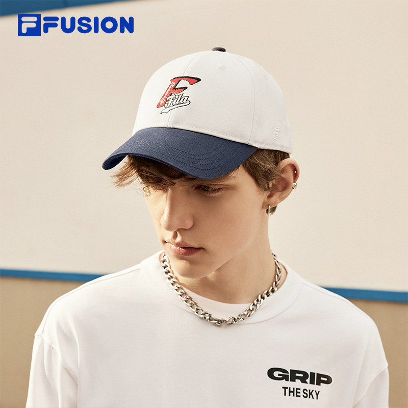 FILA FUSION斐乐潮牌情侣款棒球帽2024夏季新款休闲运动帽遮阳帽,运动包/户外包/配件,运动帽,淘宝优惠券,粉丝福利购,淘宝优惠卷