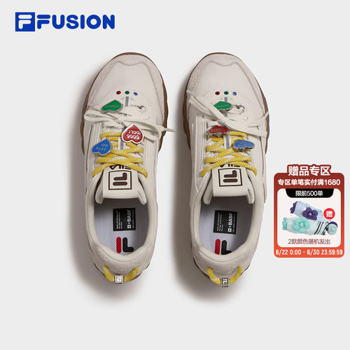 FILAFUSION薄底鞋女德训鞋板鞋