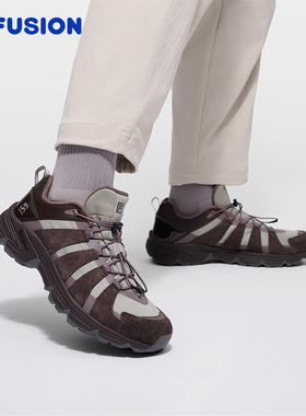 Como X EXTREME RED丨FILA FUSION斐乐潮牌男子跑步鞋女子徒步鞋