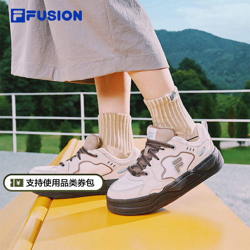 FILAFUSION情侣休闲轻便板鞋