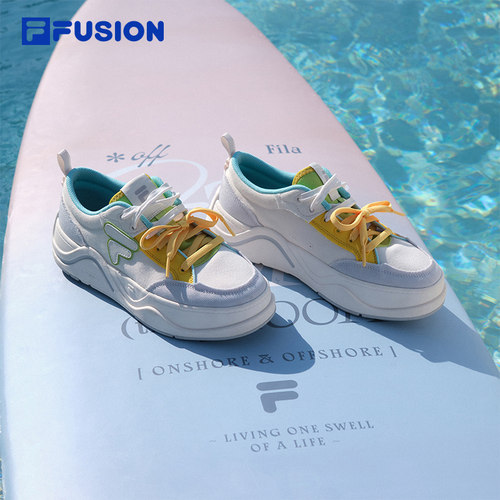 FILA FUSION斐乐女鞋帆布鞋板鞋厚底小白鞋运动鞋休闲鞋鞋子男鞋 - 封面