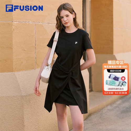 FILAFUSION女子设计感连衣裙