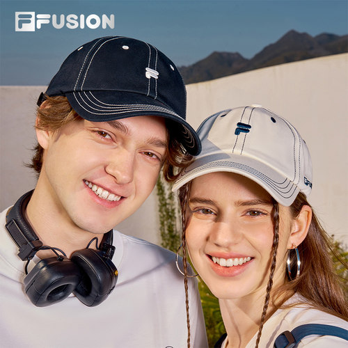 FILAFUSION斐乐潮牌男女棒球帽