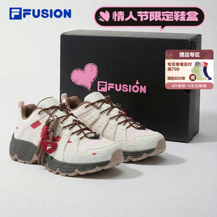 FILA Como 情人节 新年款 红色运动鞋 休闲鞋 FUSION斐乐潮牌女鞋