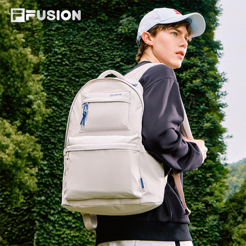 FILA FUSION斐乐情侣款双肩包2025秋季新款女包登山包