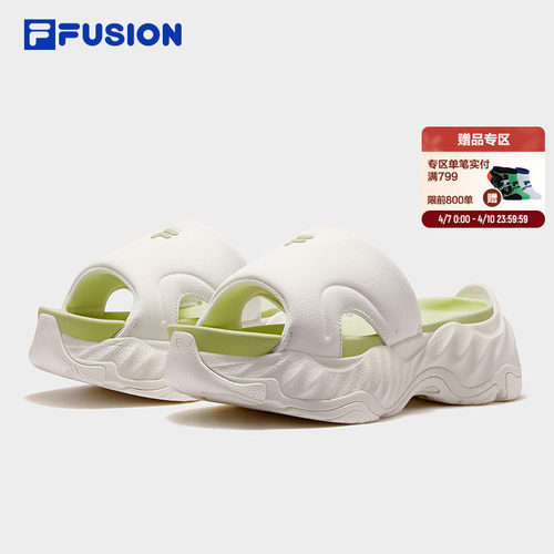 FILAFUSION女子厚底拖鞋