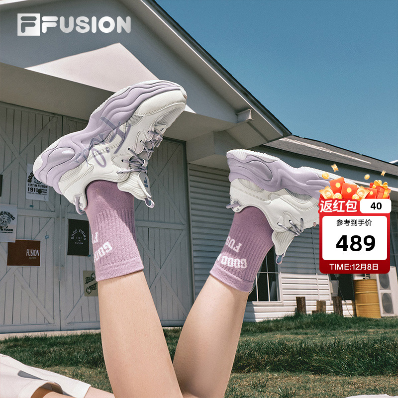 泡泡鞋FILAFUSION斐乐休闲女鞋