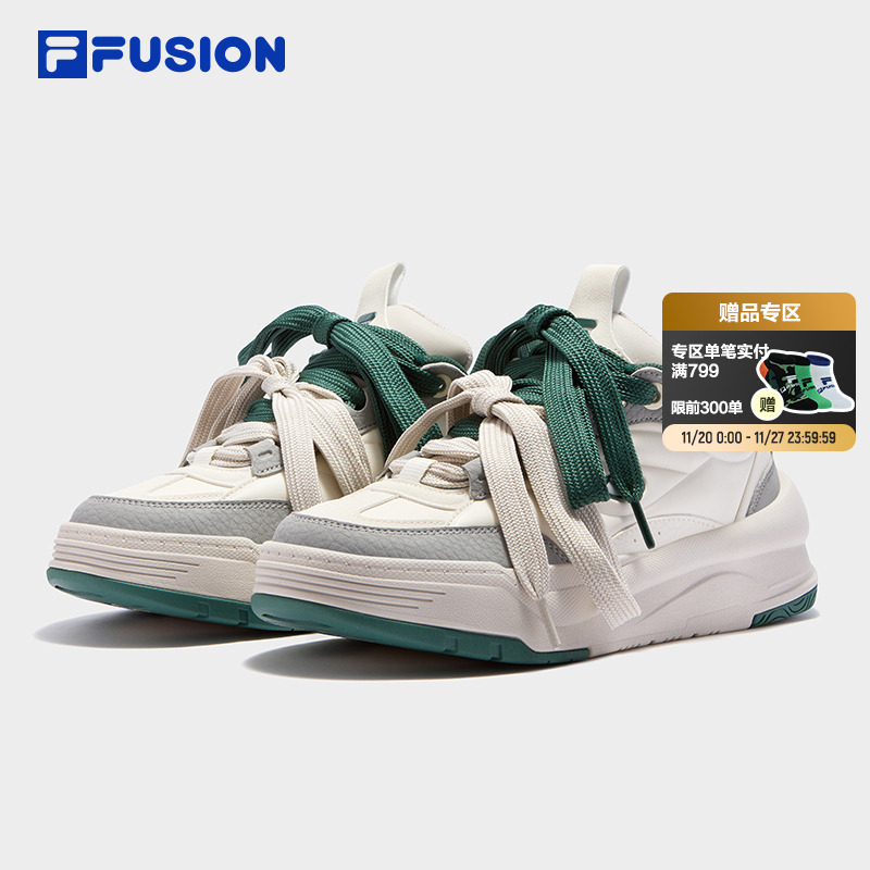 FILAFUSION斐乐情侣滑板生活鞋