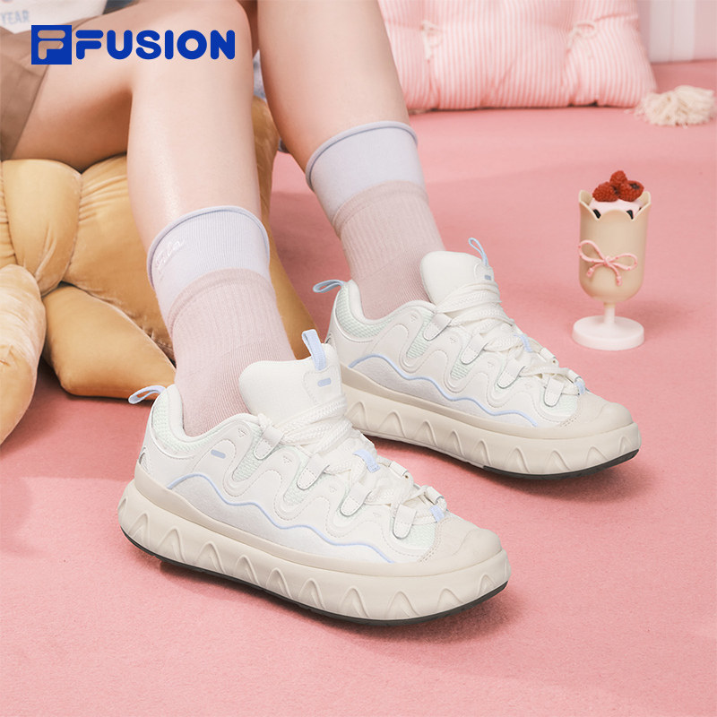 甜筒鞋丨FILA FUSION斐乐潮牌女鞋小白鞋春厚底板鞋休闲鞋松糕鞋,运动鞋new,板鞋,淘宝优惠券,粉丝福利购,淘宝优惠卷