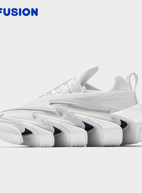 FILA FUSION斐乐潮牌SAWTOOTH未来潮鞋女2025秋新款锯齿鞋跑步鞋