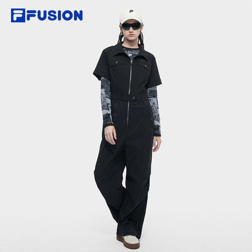 FILAFUSION连衣裙梭织连体装