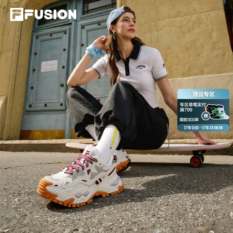 FILAFUSION斐乐潮牌厚底潮鞋