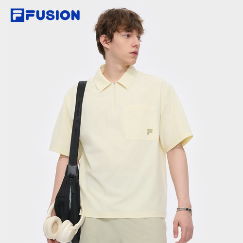 FILAFUSION斐乐POLO衫男夏季